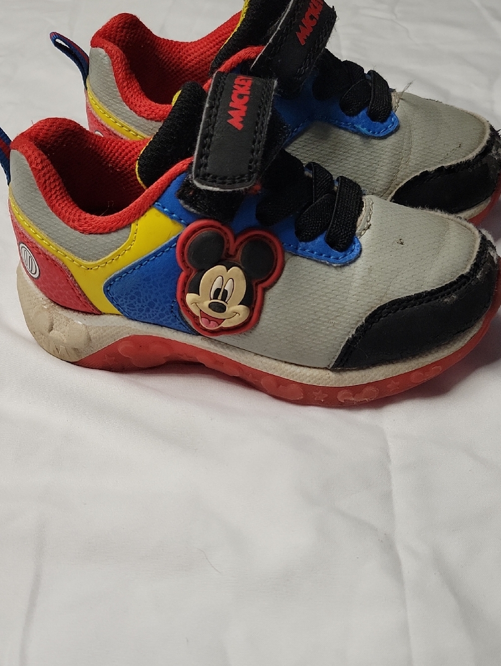 Mickey Mouse Sneakers - Blue/Red/Yellow